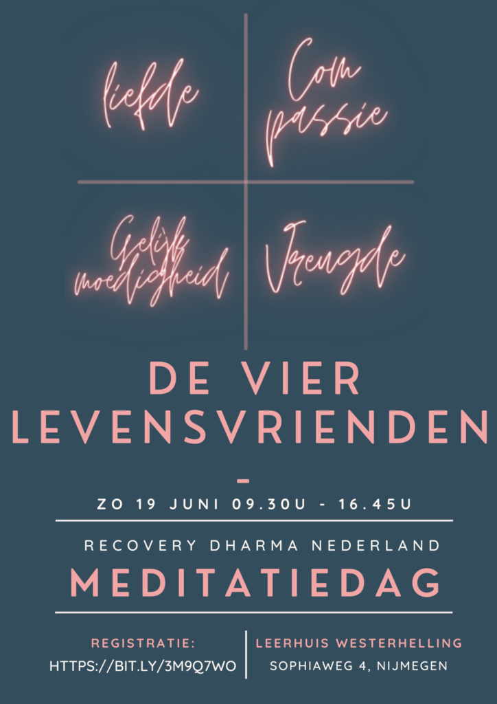 Meditatiedag Recovery Dharma NL