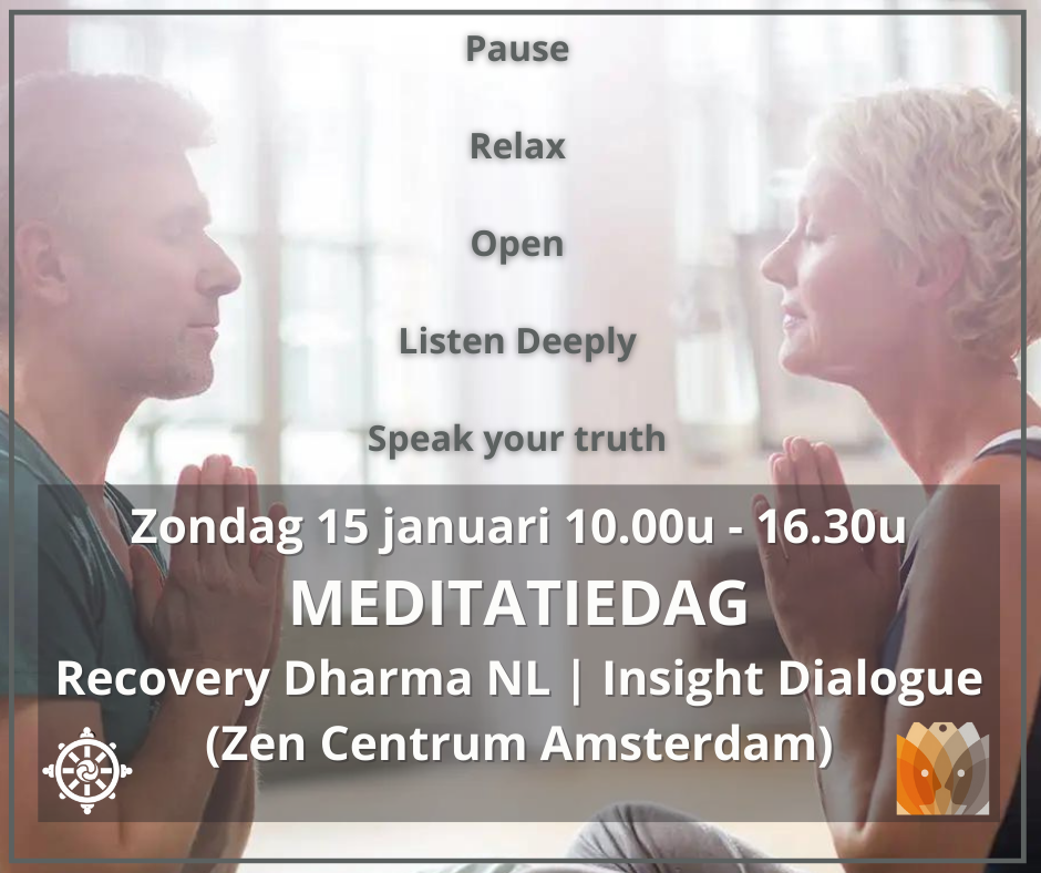 Meditatiedag Recovery Dharma NL Insight Dialogue