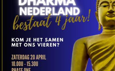 Verjaardagsviering: Recovery Dharma Nederland bestaat 4 jaar!
